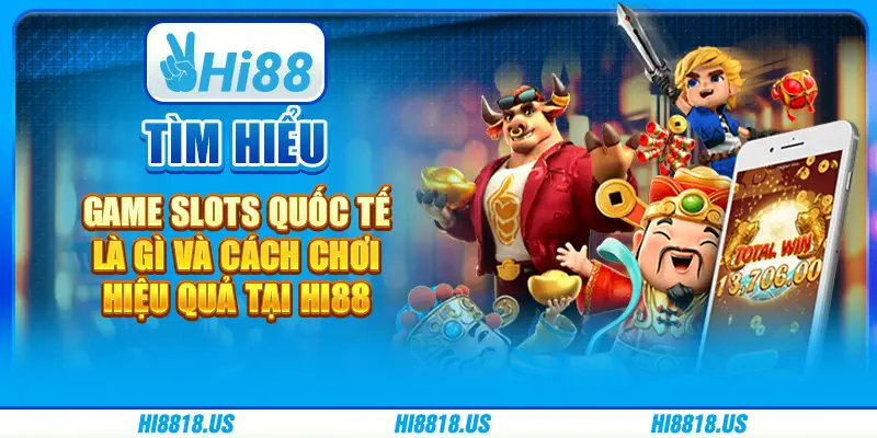 Tìm hiểu game slots quốc tế là gì và cách chơi hiệu quả tại Hi88