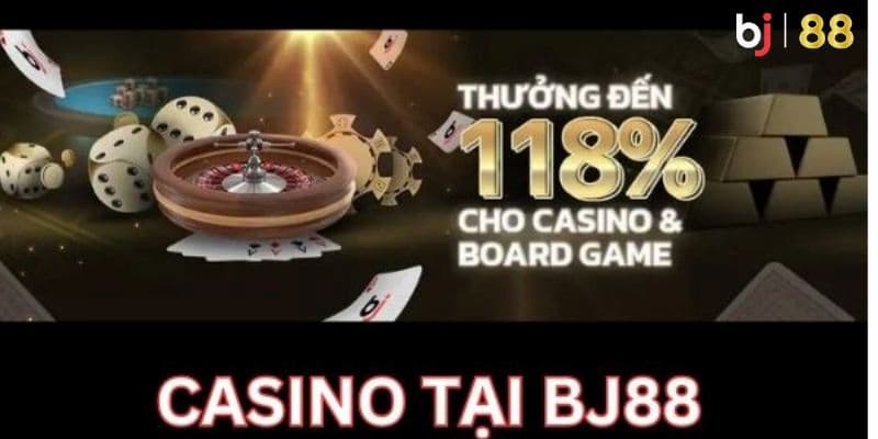 Tính năng cược khác biệt trong casino BJ 88