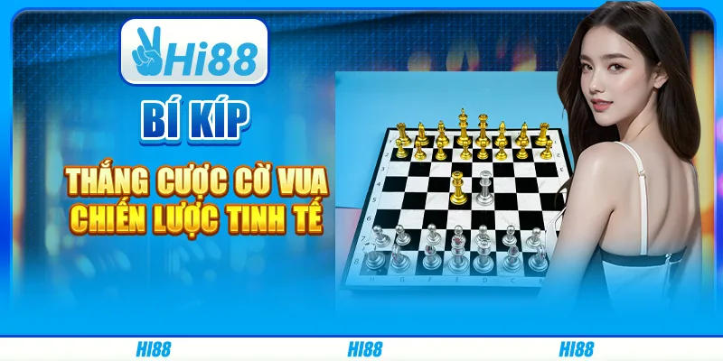 Bí kíp thắng cược cờ vua - chiến lược tinh tế trên Hi88